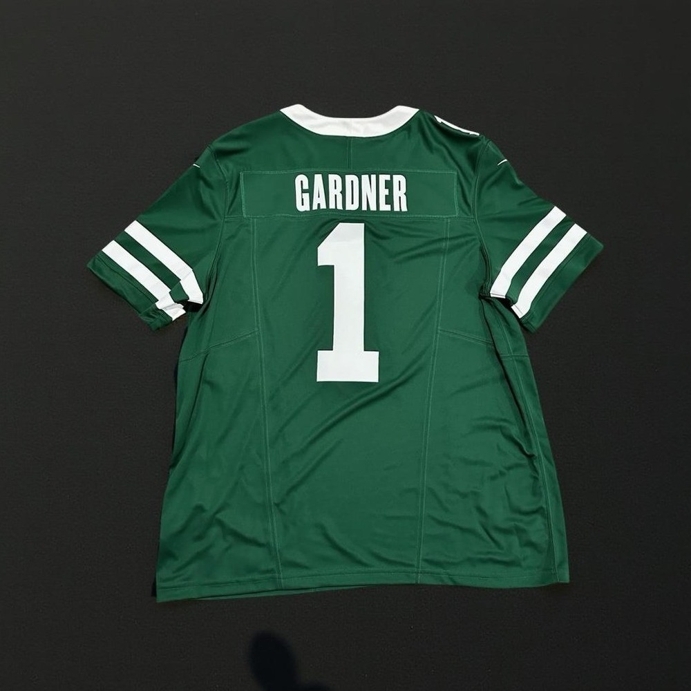 Nike New York Jets Sauce Gardner Jersey NFL Football Green Mens XL NWT